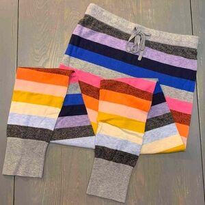 GapBody striped knit lounge pants